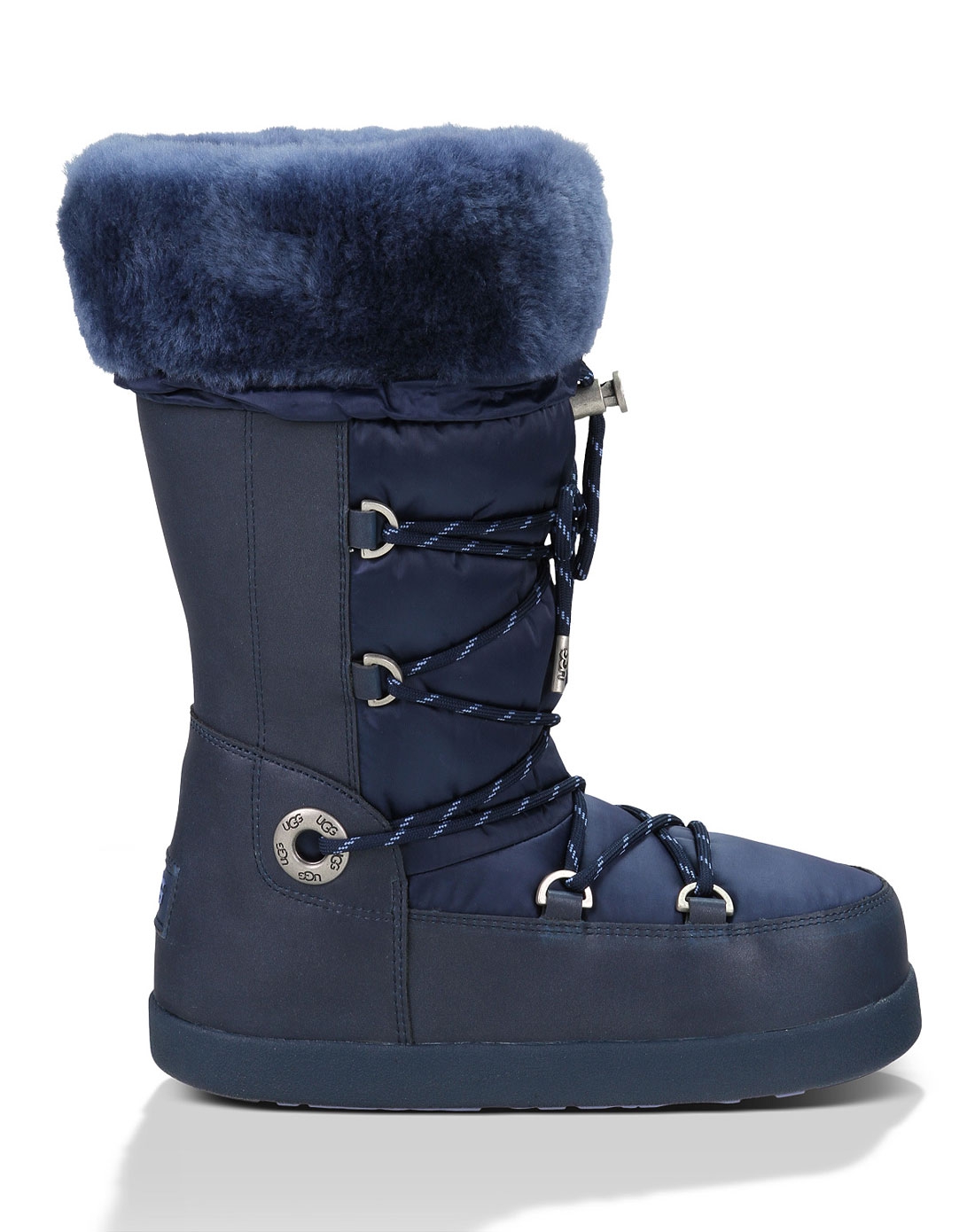 女士高科技极致防水防冻橡胶底雪地靴雪靴-唯