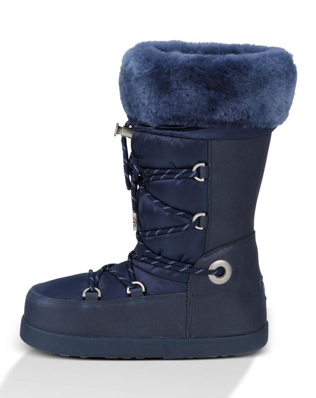 女士高科技极致防水防冻橡胶底雪地靴雪靴-唯