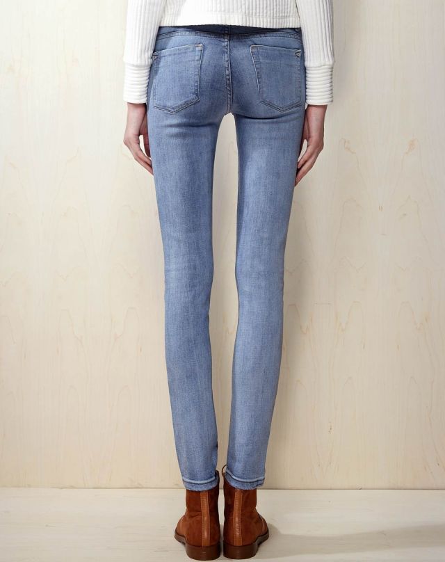 德·玛纳女装牛仔裤专场重洗牛仔蓝个性休闲小