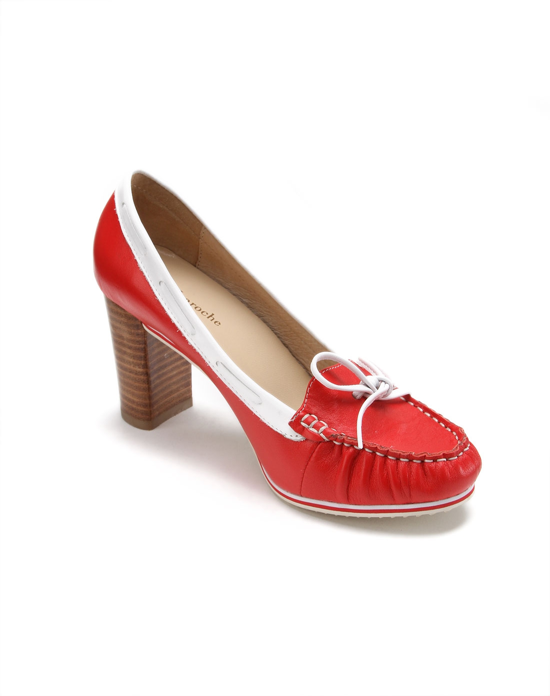 姬龙雪<em>Guy Laroche女鞋</em>专场女款红色典雅休闲