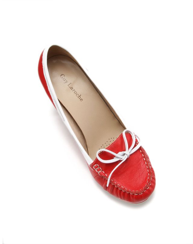 姬龙雪<em>Guy Laroche女鞋</em>专场女款红色典雅休闲