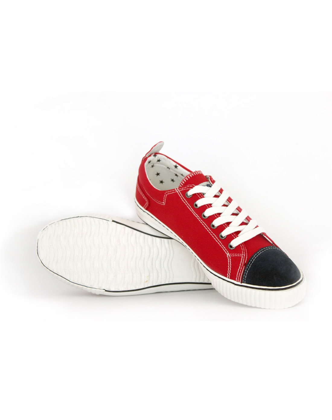 <em>木林森</em>MULINSEN男女布鞋专场<em>男款</em>红色帆布休