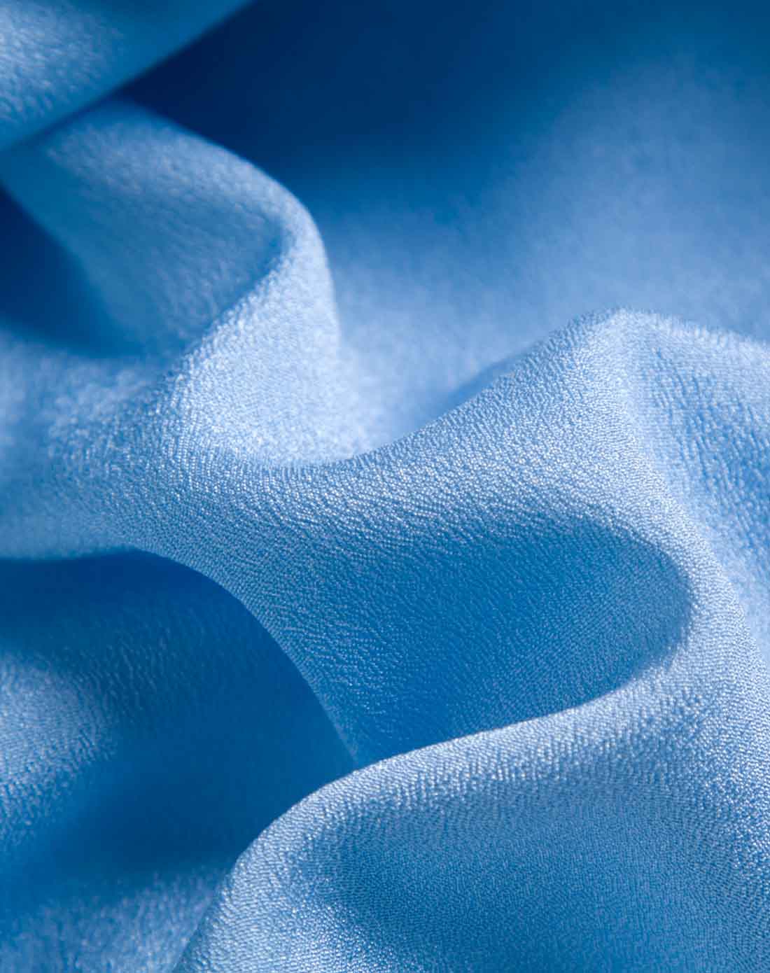 <em>ZIMMUR女装专场</em>蓝白色中袖修身雪纺连衣裙-