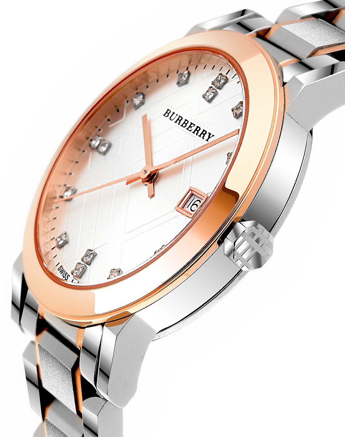 博柏利BURBERRY手表专场英伦时尚白盘精钢