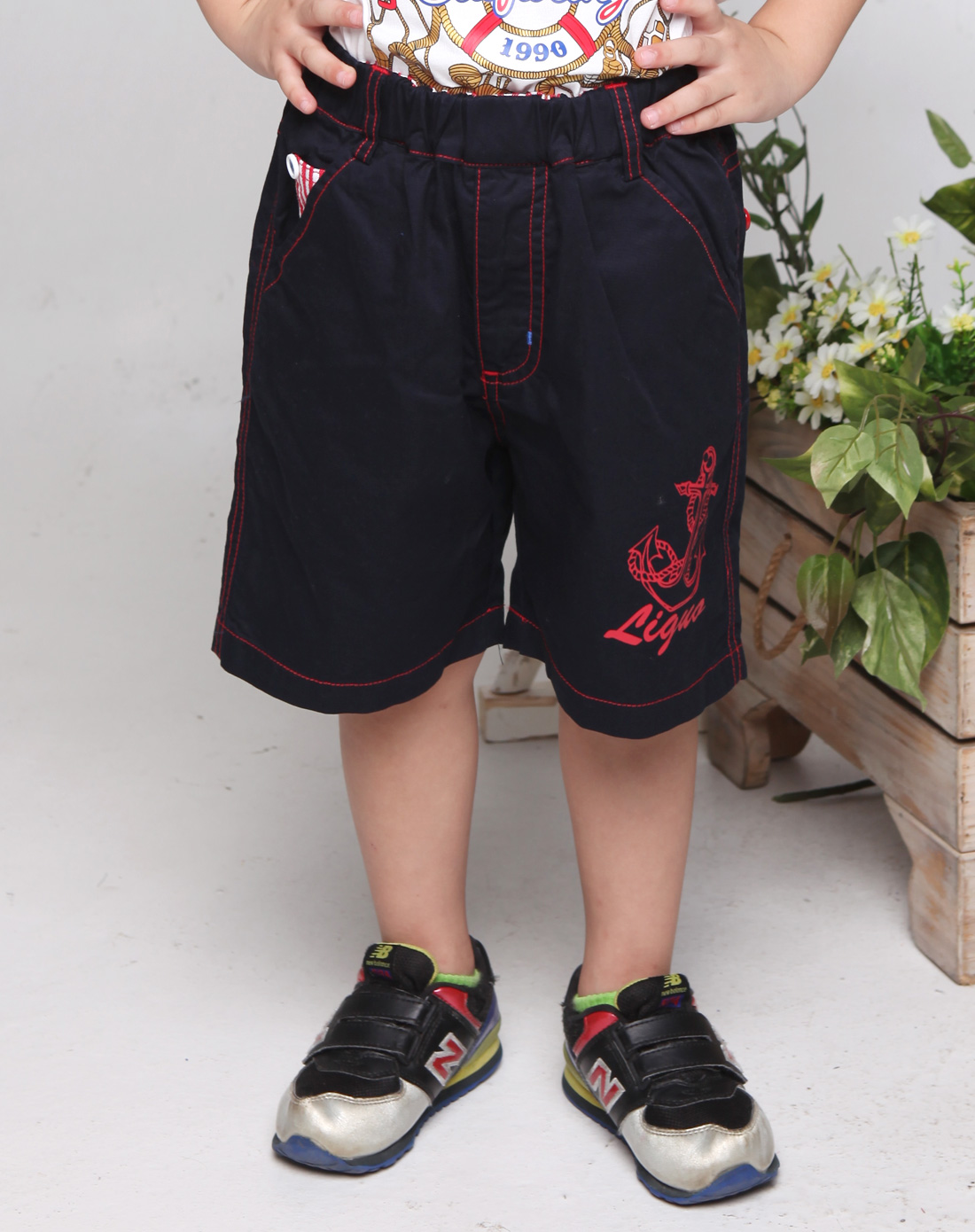 力果 <em>男童深蓝色短裤</em>-唯品会手机版