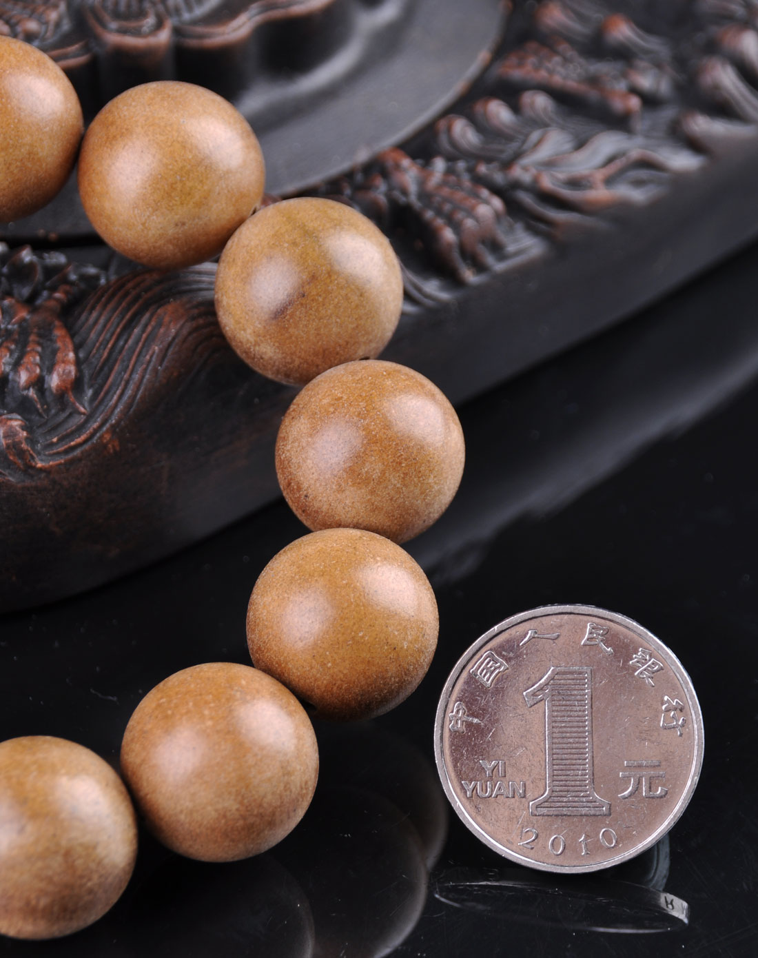 福禄东海金丝楠木手串-详情