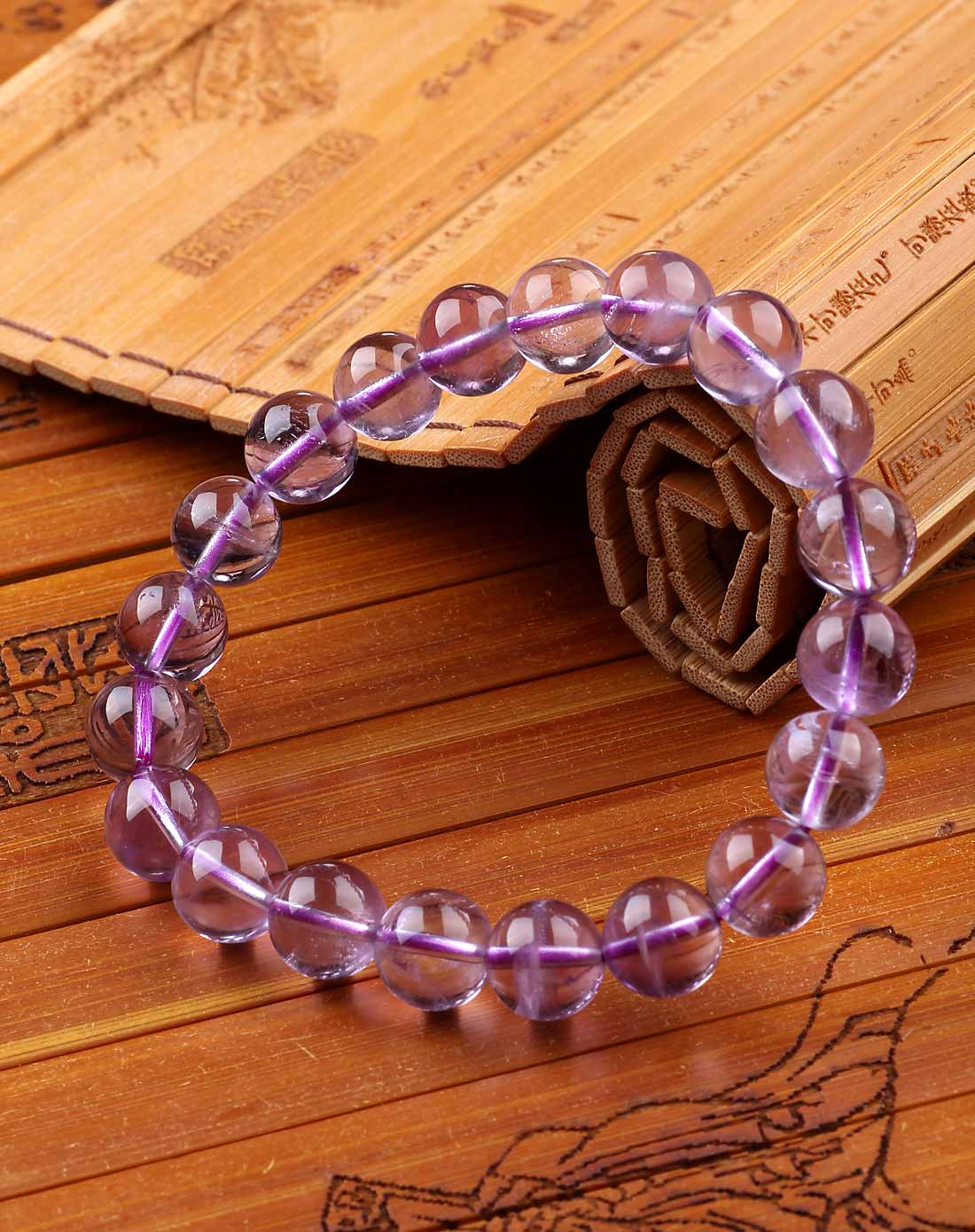 天然紫水晶手链