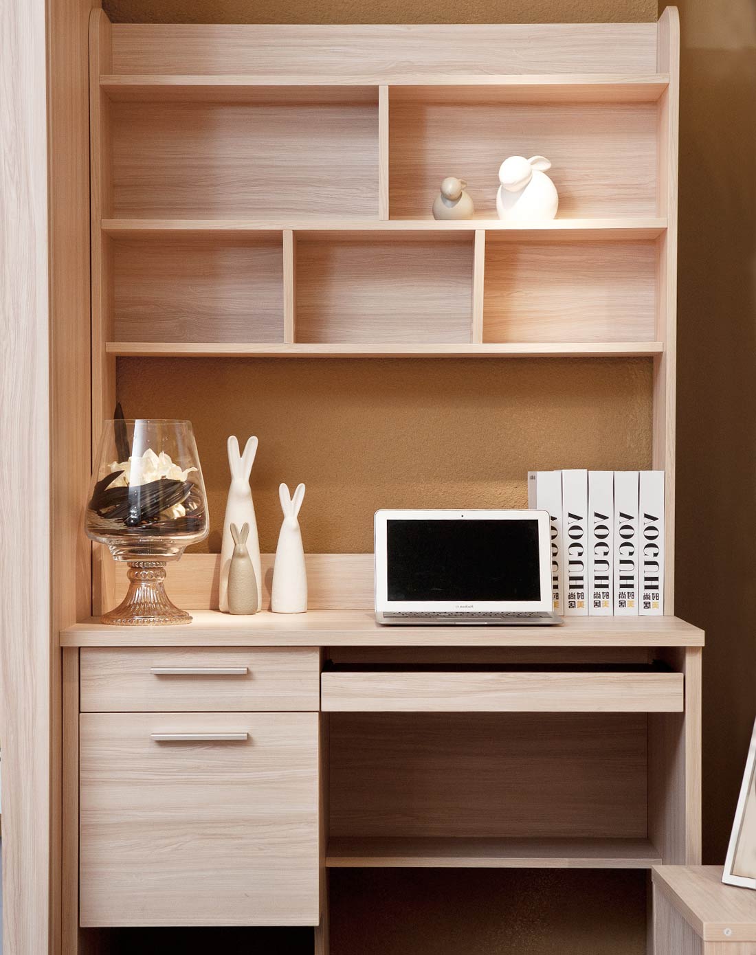 书柜书桌组合-详情