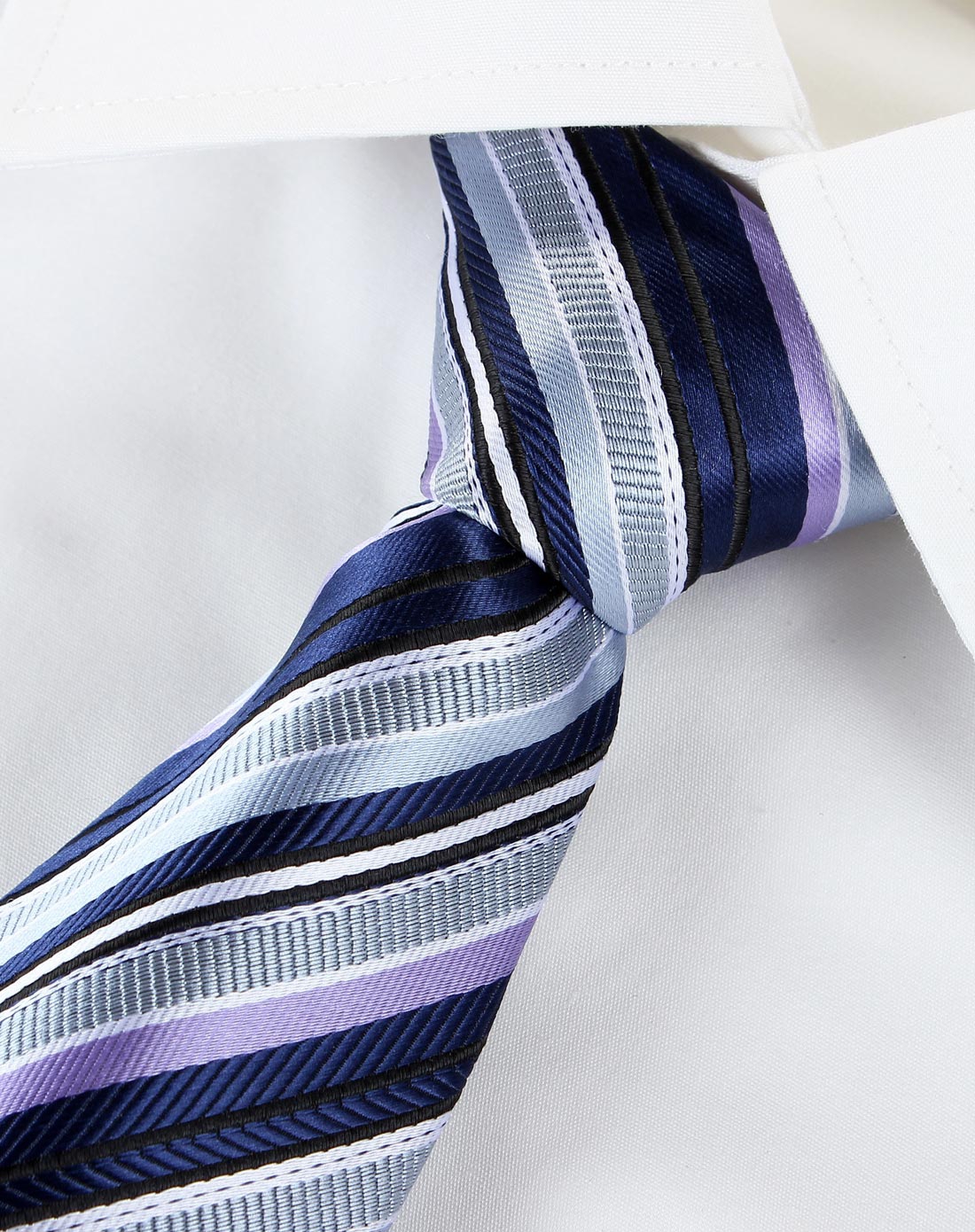 雅戈尔男装蓝色领带