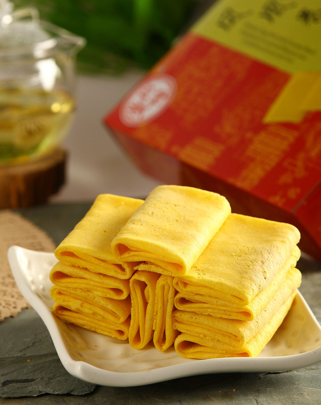 澳门板樟堂 优惠2盒装椰丝夹心凤凰卷 160g×2-详情