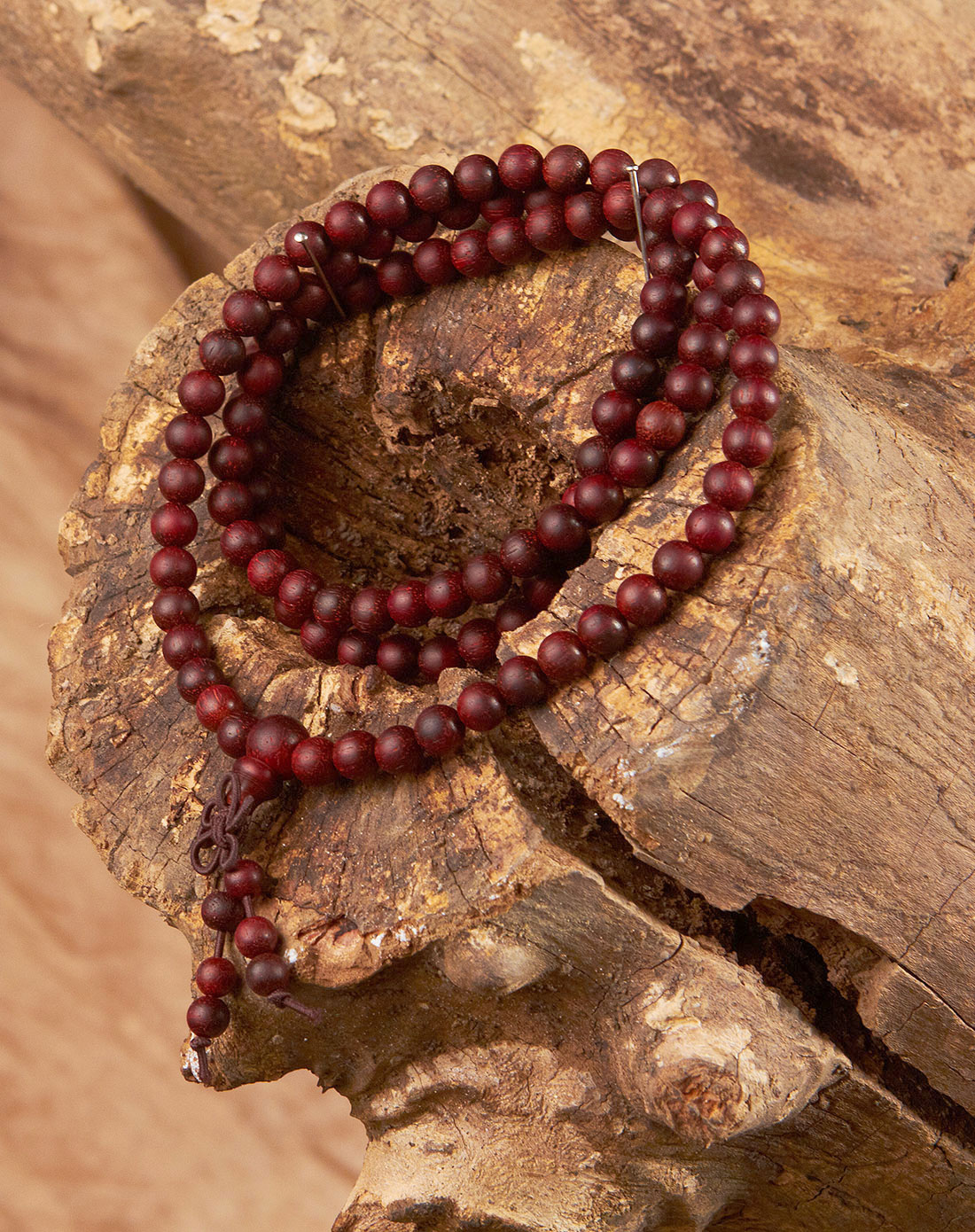 【印度进口】野生小叶紫檀108颗手串6mm-详情